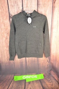 NEW OOFOS OOmy Knit Luxurious Women’s Hoodie Gray Small $130 MSRP + Stretch Band - Picture 1 of 7