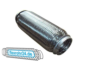 Flexrohr Flexstück flexibles Auspuffrohr Flex interlock 40x250mm 40 x 250 mm - Bild 1 von 1