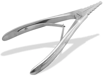 Piercing Ringöffner Zange Gerade Piercingzange 6 Kerben Klemme Edelstahl - Bild 1 von 4