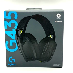 Logitech G435 Wireless Gaming Headset For PC, PS4, PS5, Nintendo Switch - Black - Picture 1 of 4