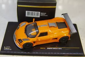 1/43 IXO Gumpert Apollo S 2010 arancione metallizzato MOC141 NUOVO - Foto 1 di 11