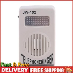Głośny dźwięk Telefon Ringer Wzmacniacz z jasnym migającym światłem Wzmacniacz telefoniczny - Zdjęcie 1 z 11