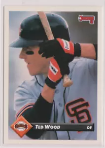 Ted Wood Giants Outfield 1993 Card # 24 Near Mint - Picture 1 of 3