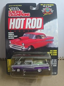 Racing Champions 1997 HOT ROD #36 - '57 Ford Ranchero - Purple- LIMITED EDITION - Picture 1 of 6
