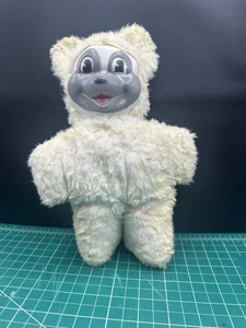 Vintage White Rubber Faced Teddy Bear Snow Crop?                     F - Picture 1 of 5