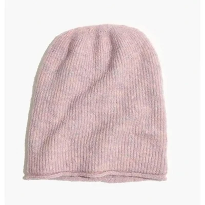Gorro Madewell Kent en Acogedor Hilo Merino Mezcla Lana Alpaca Polvoriento Rosa Malva Foto 1 de 3