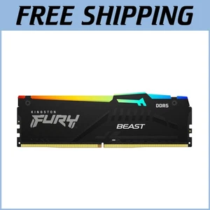 FURY Beast RGB 32GB RAM Kit - Overclocking Stability with Plug N Play Design - Picture 1 of 7
