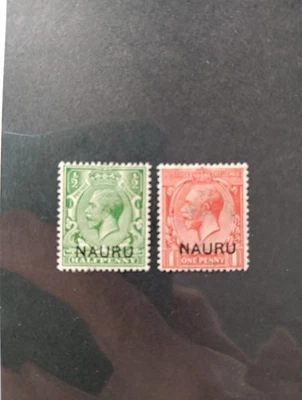 SELLOS DE NAURU SCOTT #1-2. Foto 1 de 2