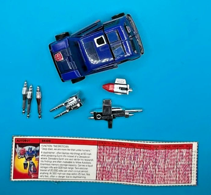 Patines turbo Transformers G1 vintage Honda City 100 % completos con especificaciones técnicas Foto 1 de 4