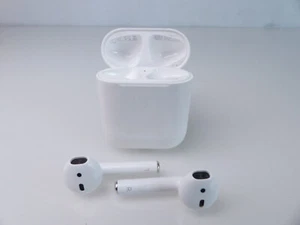 Apple AirPods 2. Generation Kopfhörer A2032 A2031 mit Ladecase A1602 #146 - Photo 1/10
