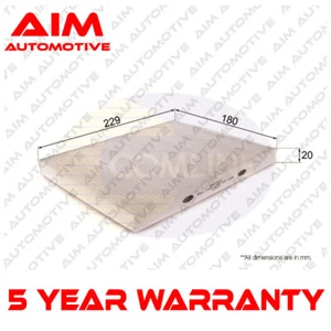 Cabin Filter AIM Fits Kia Venga Hyundai ix20 0.8 CRDi 1.4 1.6 971331P000 - Picture 1 of 2