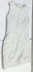 Abito in tweed bianco BALMAIN - taglia 38 EU - Foto 1 di 7