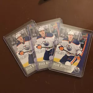 3-Card ROOKIE Lot 2015-16 UD NHL STAR ROOKIES #1 - CONNOR McDAVID J22 - Bild 1 von 3