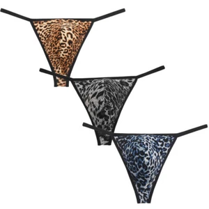 Men Thin Back Thong Leopard Underwear Swim Jockstrap Sexy Tangas T-back Bikini - Picture 1 of 8