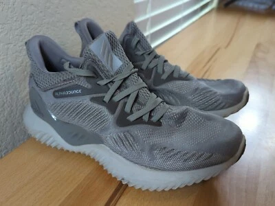 Adidas Alphabounce Beyond Women’s Size 6.5 Gray Running Training Sneaker Shoes - Image 1 of 4
