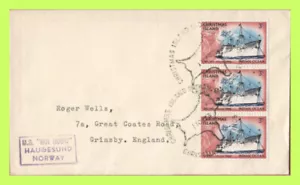 Christmas Island 1973 M.S. 'Hoi Houw' Haugesung Norway cachet cover - Picture 1 of 1