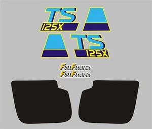 Suzuki TS125X Decal Kit - Picture 1 of 1