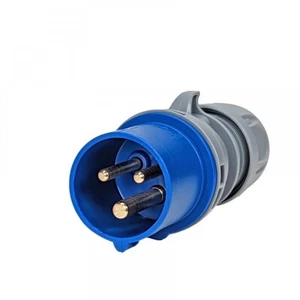 32Amp 240V 2P+E Male Round Plug Commando IP44  Server PDU Hook-up - Picture 1 of 1