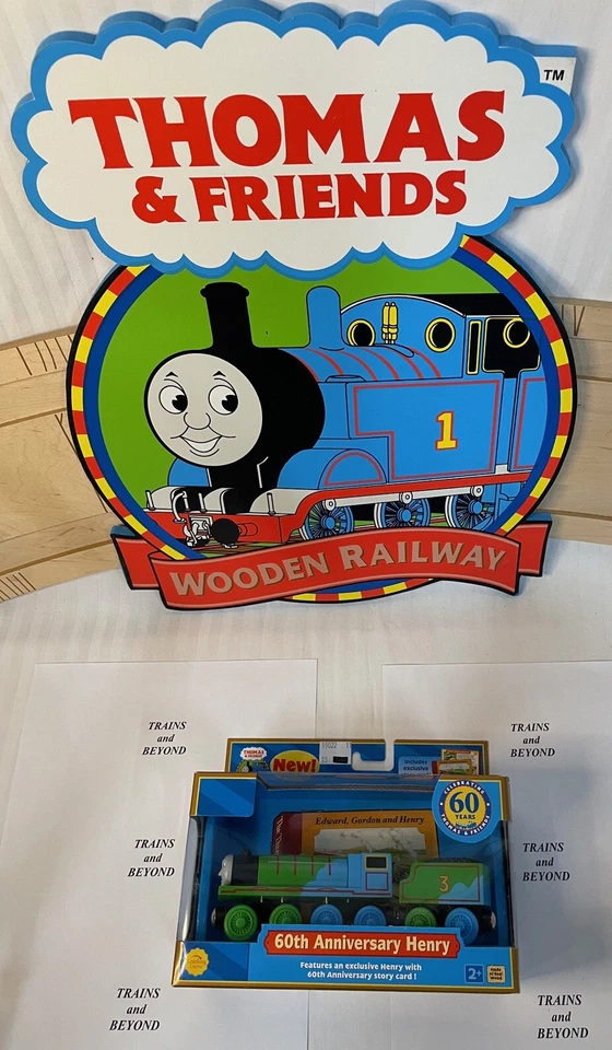 2005 Learning Curve Wooden Thomas Train 60th Anniversary Henry