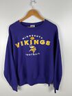 Minnesota Vikings Jumper Sweatshirt Medium Purple Nfl Authentic 90's Vintage