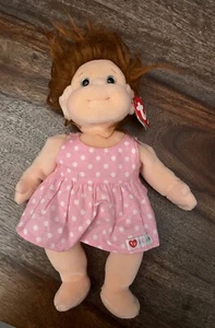 TY BEANIE KIDS - MUÑECA NIÑA JENGIBRE TELA SUAVE, PELO ROJO, RETIRADA, CON ETIQUETAS - Imagen 1 de 8