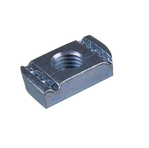 M8 Plain Channel Nuts - Galvanised - Box of 100 - Picture 1 of 1