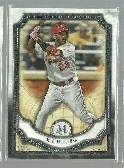 2018 Topps Museum Collection #90 Marcell Ozuna (ref 110924) - Image 1 of 1