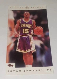 1993 Classic Futures Bryan Edwards Pallacanestro Carta Trading Sportiva #4 # - Foto 1 di 11