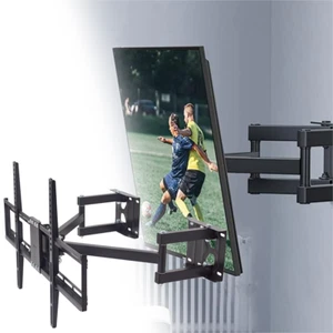 TV Wandhalterung ausziehbar schwenkbar neigbar 32-65" LCD LED Fernseher für Ecke - Bild 1 von 12