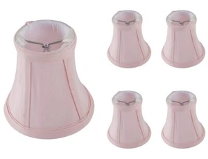 Mini Lamp Shade Clip On Bulb for Candelabra Bulbs- Barrel Fabric Shade ONLY f... - Picture 1 of 5