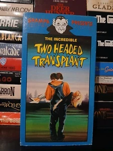 Grampa Munster Presents Incredible Two Headed Transplant VHS - Picture 1 of 4