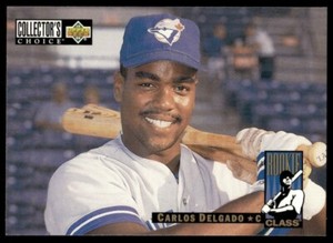 1994 Collector's Choice #4 Carlos Delgado Toronto Blue Jays