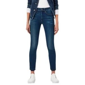$220 Authentic G-STAR RAW Women 3301 High Skinny RP Ankle Denim Jeans SOLD OUT - Picture 1 of 7