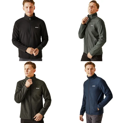 Regatta Mens Cera V Wind Resistant Softshell Outdoor Walking Hiking Jacket