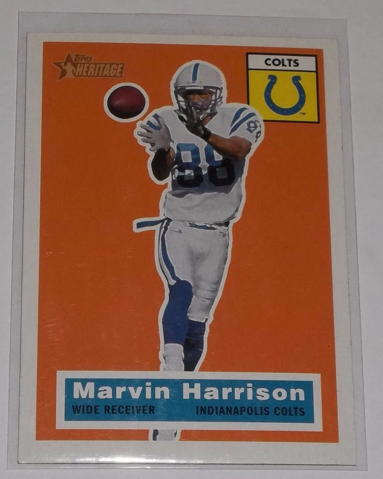 2001 Topps Heritage Marvin Harrison #64 - Indianapolis Colts - Image 1 of 1