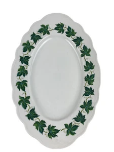 Winterling Bavaria Germany Serving Platter Green Grape Ivy Leaves WIG498 14 3/4 - Picture 1 of 5