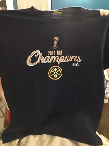 Denver Nuggets Finals 2023 T Shirt Black - Picture 1 of 2