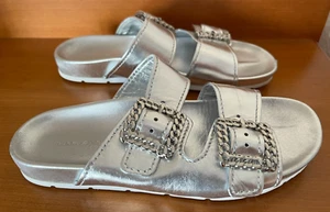 Kennel&Schmenger Sandalen silber - Gr. 39 - 5 1/2 - Bild 1 von 3