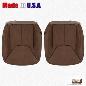 2013 - 2017 Fits Jeep Wrangler Driver & Passenger Bottom Leather Cover Dk Saddle - Bild 1 von 6