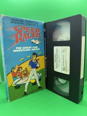 Speed Racer - The Great Car Wrestling Match - 1990 VidAmerica Video VHS Tape - Image 1 of 2