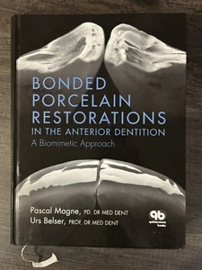 Bonded Porcelain Restorations - Hardcover by Magne Pascal; Belser - Good - Bild 1 von 9