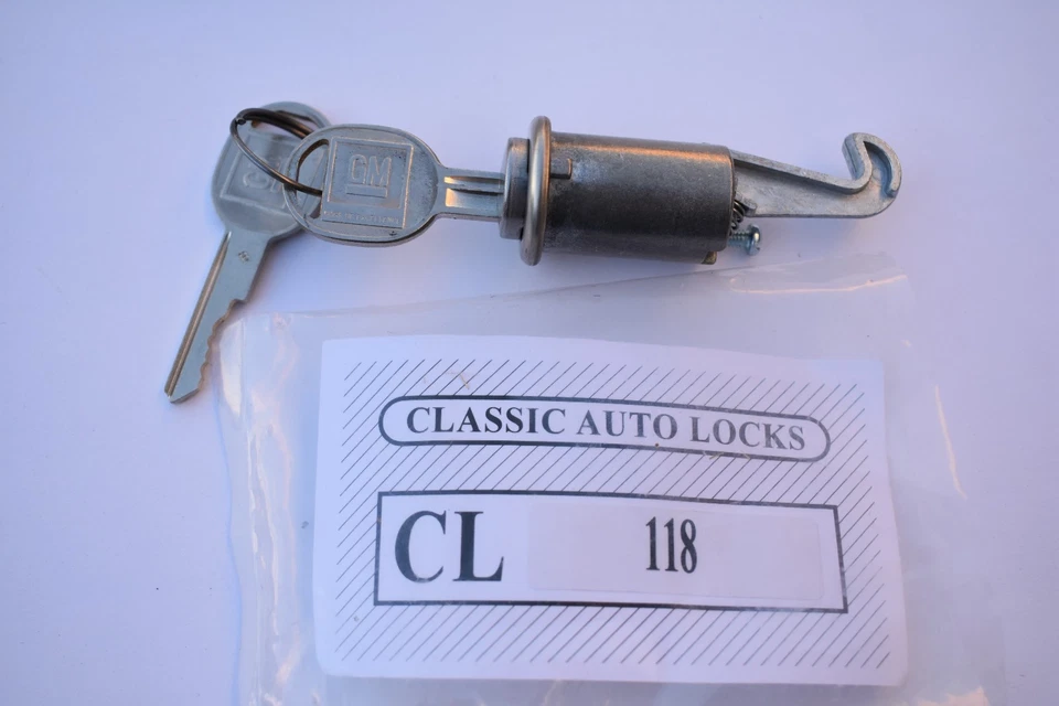 64 1964 CHEVROLET IMPALA или 67 68 CAMARO перчаточный ящик замок с GM стиль круглый ключ - Изображение 1 из 1