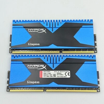 ( Lot of 2) Kingston HyperX Predator 16GB (2x8GB) DDR3-2133 - HX321C11T2K2/16X - Image 1 of 4