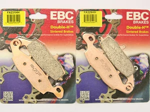 EBC HH F&R Brake Pads 06 07 08 09 10 11 650R 12 13 14 15 650 FA229/231 FA192HH - Picture 1 of 3