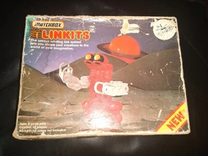 Matchbox Linkits Space Robot 1984 Boxed 100% Komplett Vintage mit Extra - Bild 1 von 5