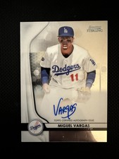  MIGUEL VARGAS 2020 Bowman Sterling Auto Dodgers BSPA-MV