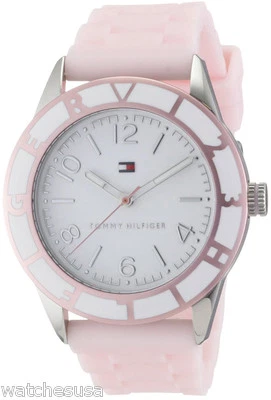 Tommy Hilfiger 1781185 Sport White Dial Rubber Strap Women's Watch - Image 1 of 3