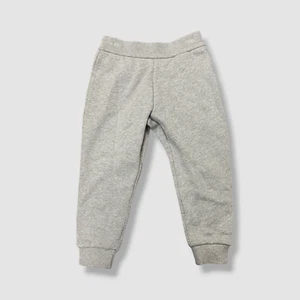 Moncler Kid's Boy's Gray Logo Jogger Pants Size 5 - Picture 1 of 3