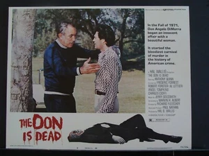 The DON IS DEAD Lobbykarte #8 ANTHONY QUINN 1973 Foto - Bild 1 von 1