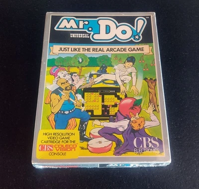 PRECINTATO Mr. Do! Coleco Vision Nuovo Sigillato Colecovision MR DO - Immagine 1 di 4